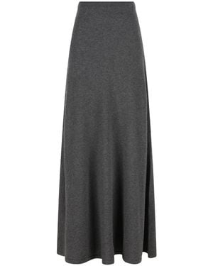 Balenciaga Aライン プリーツスカート - グレー