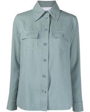 Remain Classic Button-Up Shirt - Blue