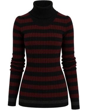 Dolce & Gabbana Gerippter Strickpullover - Schwarz
