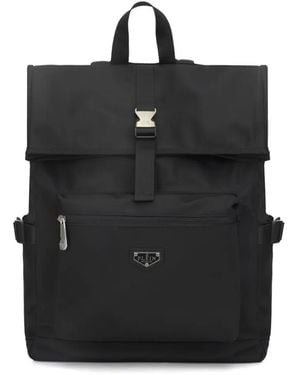 Philipp Plein Nylon Box Backpack - Black