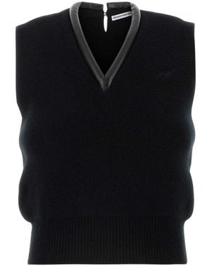 Alexander Wang Knitted Vest - Black