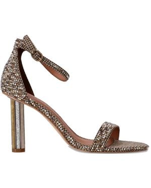 Kurt Geiger Pumps Met Verfraaid Enkelbandje - Metallic