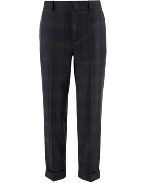 Sa Su Phi Pantalones a cuadros - Azul