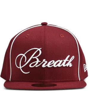 BREATH New Era Piped Cap - Red