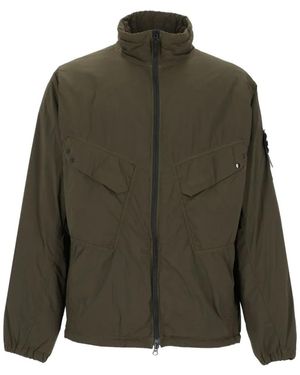 Stone Island 0100021 Ultralight Nylon Stretch-Tc Jacket - Green