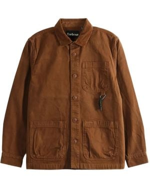 Barbour Sobrecamisa Bowland Con Bolsillo De Parche - Marrón