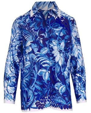 Rani Arabella Corsica Floral Shirt - Blue