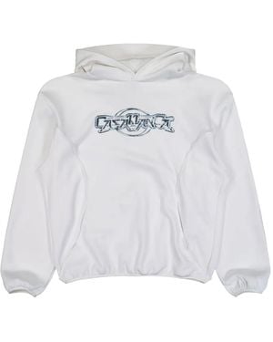 CASABLANCA Hoodie Met Logodetail - Wit
