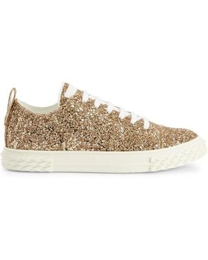 Giuseppe Zanotti Ecoblabber Low-Top Trainers - Metallic