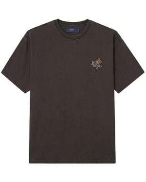 AFTERMATHS Graphic-Print Cotton T-Shirt - Black