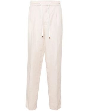 Brunello Cucinelli ドローストリング チノパンツ - ホワイト