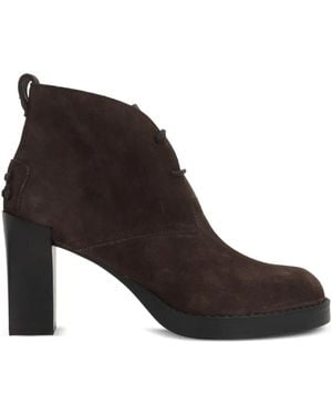 Tod's Chukkah 80mm レースアップブーツ - ブラウン