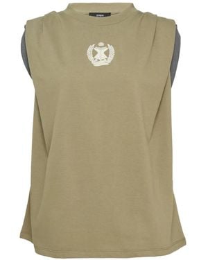 BONBOM Camiseta Con Emblema - Verde