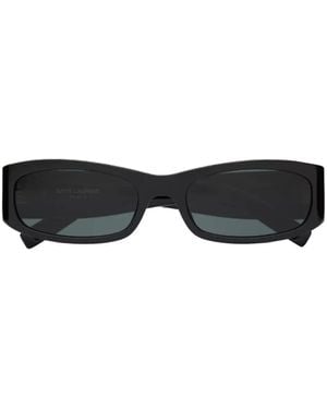 Saint Laurent Gafas de sol SL M152 rectangulares - Negro