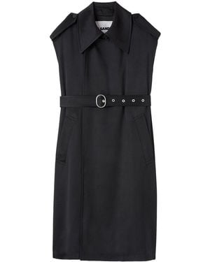 Jil Sander Trench Coat - Black