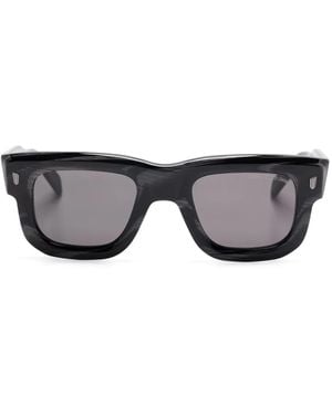 Cutler and Gross Sonnenbrille mit eckigem Gestell - Schwarz