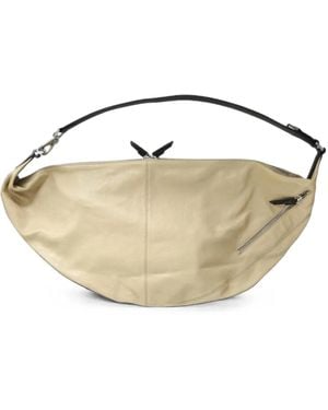 Lemaire Large Quiver Clip Shoulder Bag - Metallic