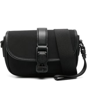 Moncler ロゴ ショルダーバッグ - ブラック