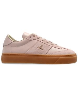 Furla Enjoy Lace-Up Sneaker - Pink