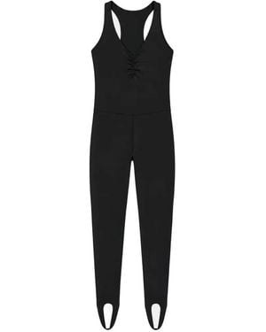 Splits59 Mono Darci Airweight Fruncido Estilo Fuseau - Negro