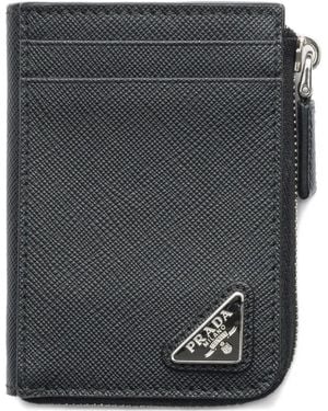 Prada Leather Wallet - Black