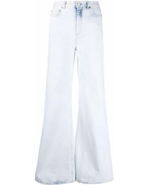 Dorothee Schumacher High-Waist Wide-Leg Jeans - White