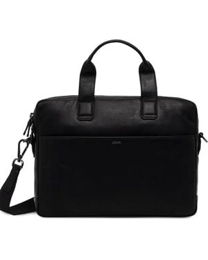 Joop! Cerratano Pandion Logo-Plaque Bag - Black
