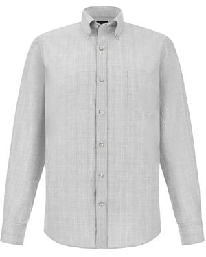 Paul & Shark Cotton Twill Shirt - White