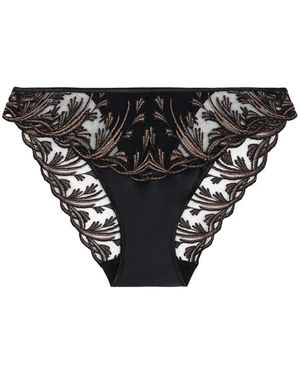 Aubade Culotte Brodée Cosmic Romance - Noir