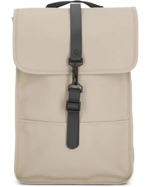 Rains Mini Flap-Top Backpack - Natural