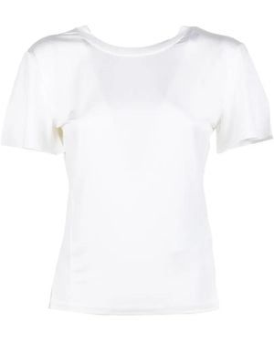 Marella Tie Detail T-Shirt - White