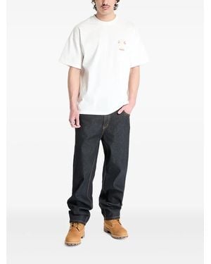 Dime Cotton Jeans - White