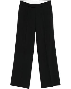Sandro Pantaloni Con Tasche A Filetto - Nero
