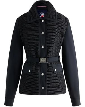 Fusalp Diamara Bomberjacke Mit Gürtel - Schwarz
