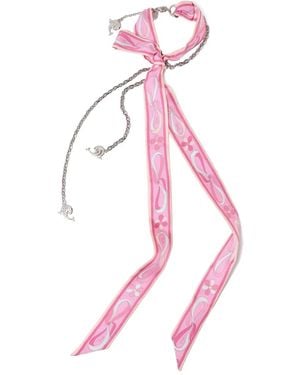 PUCCI Collar con motivo de delfín - Rosa