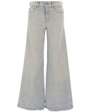 DIESEL 1978 D-Akemi Distressed Jeans - Grey