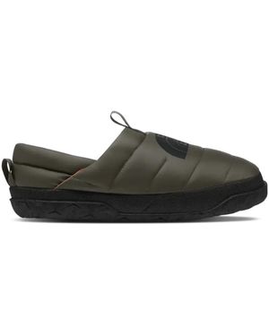 The North Face Mules Nuptse À Design Matelassé - Black