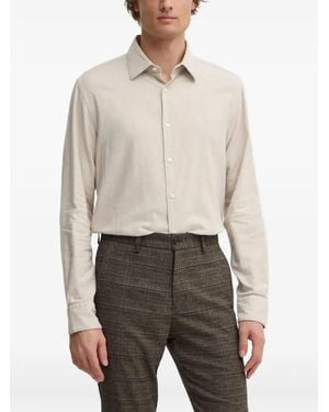 BOSS Button-Down Shirt - White