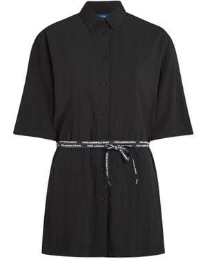 KARL LAGERFELD Short-Sleeves Shirt - Black