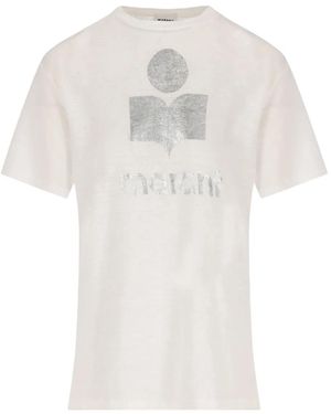 Isabel Marant Zewel cotton T-shirt - Weiß
