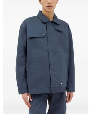 Dickies Button-Fastening Patch-Pocket Jacket - Blue