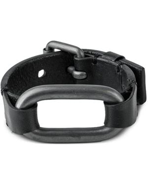 Parts Of 4 Leather Bracelet - Black