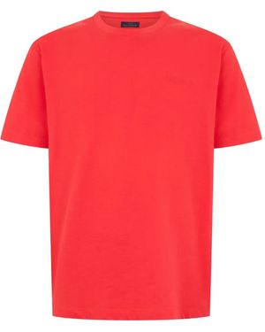 Paul & Shark Round-Neck Short-Sleeve T-Shirt - Red