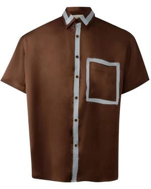MISCI Camicia Picadeiro - Marrone