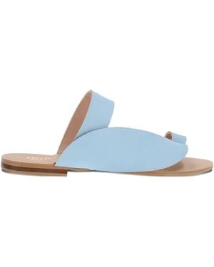 RK Nejdi Toe-Strap Sandals - Blue