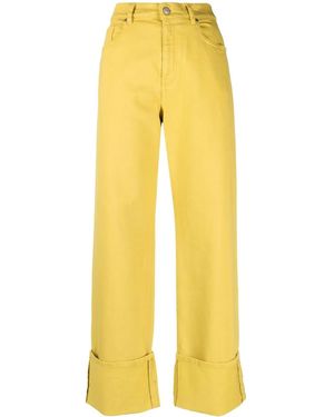 P.A.R.O.S.H. Straight-leg Pants - Yellow