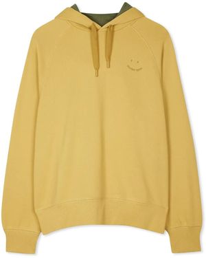 Paul Smith Sudadera Happy con capucha - Amarillo