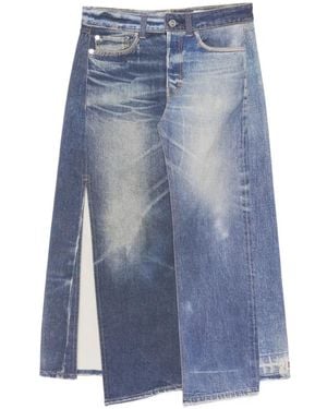 Our Legacy Denim Midi Skirt - Blue