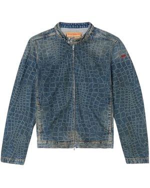 DIESEL New Year Of The Snake Capsule ジャケット - ブルー