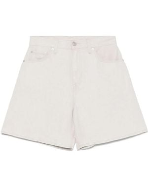 Levi's ハイウエスト ショートパンツ - ホワイト